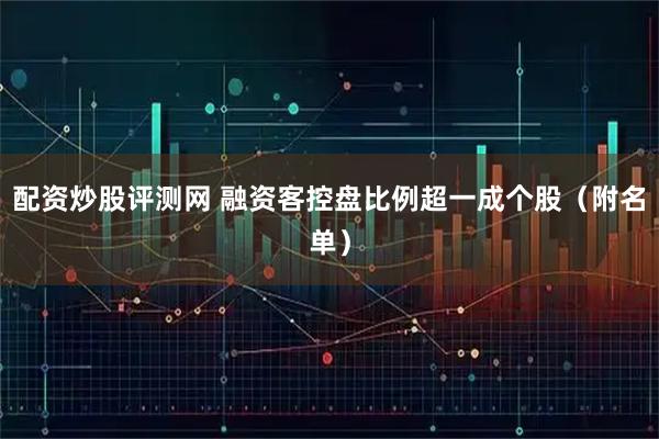 配资炒股评测网 融资客控盘比例超一成个股（附名单）